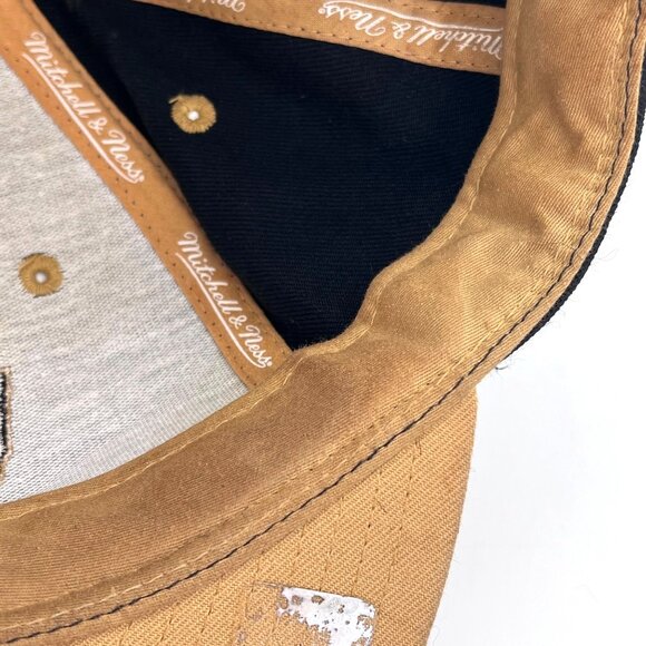 Vintage Mitchell & Ness New Orleans Saints Fitted Cap 7 3/4 Black 25th Ann 1991 - Picture 14 of 16